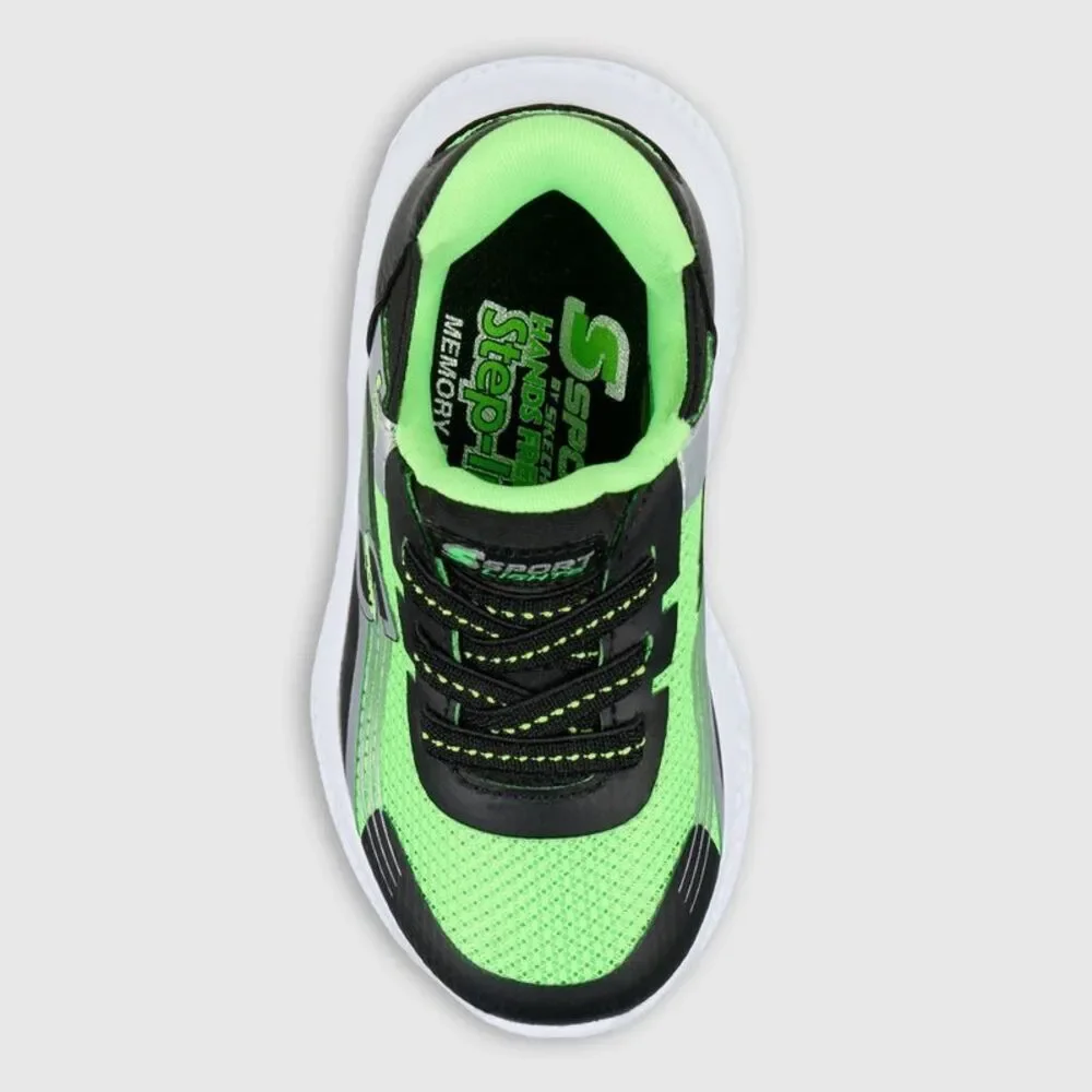 S Sport by Skechers Toddler Myles Light-Up Sneakers - Lime Green 6T